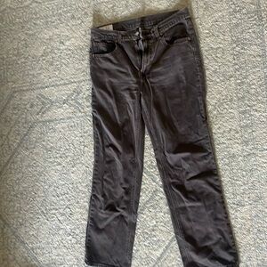 Brown Gap straight leg jeans